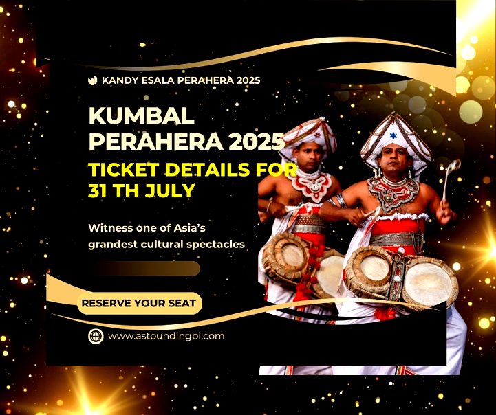 Kumbal Perahara 2025 - Ticket details for 31th July